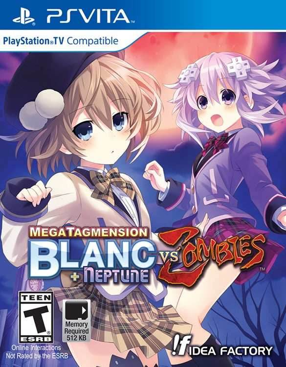 MegaTagmension Blanc + Neptune VS Zombies (Playstation Vita) - Game Only