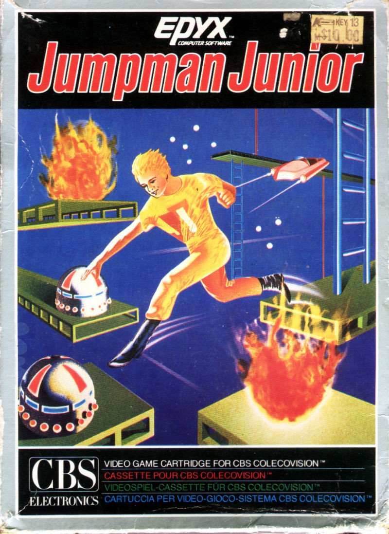 Jumpman Junior (Colecovision) - Game Manual Only