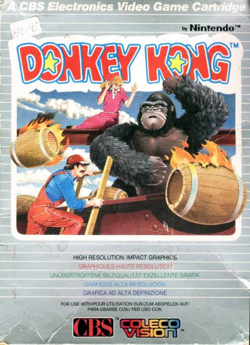 Donkey Kong (Colecovision) - Game Manual Only