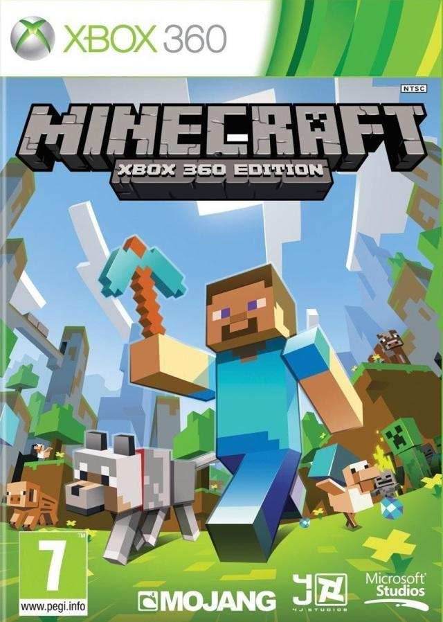 Minecraft [European Import - PAL] (Xbox 360) - Game Manual Only