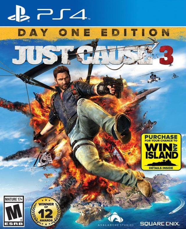 Just Cause 3 Day One Edition (Playstation 4) - Game Manual Only
