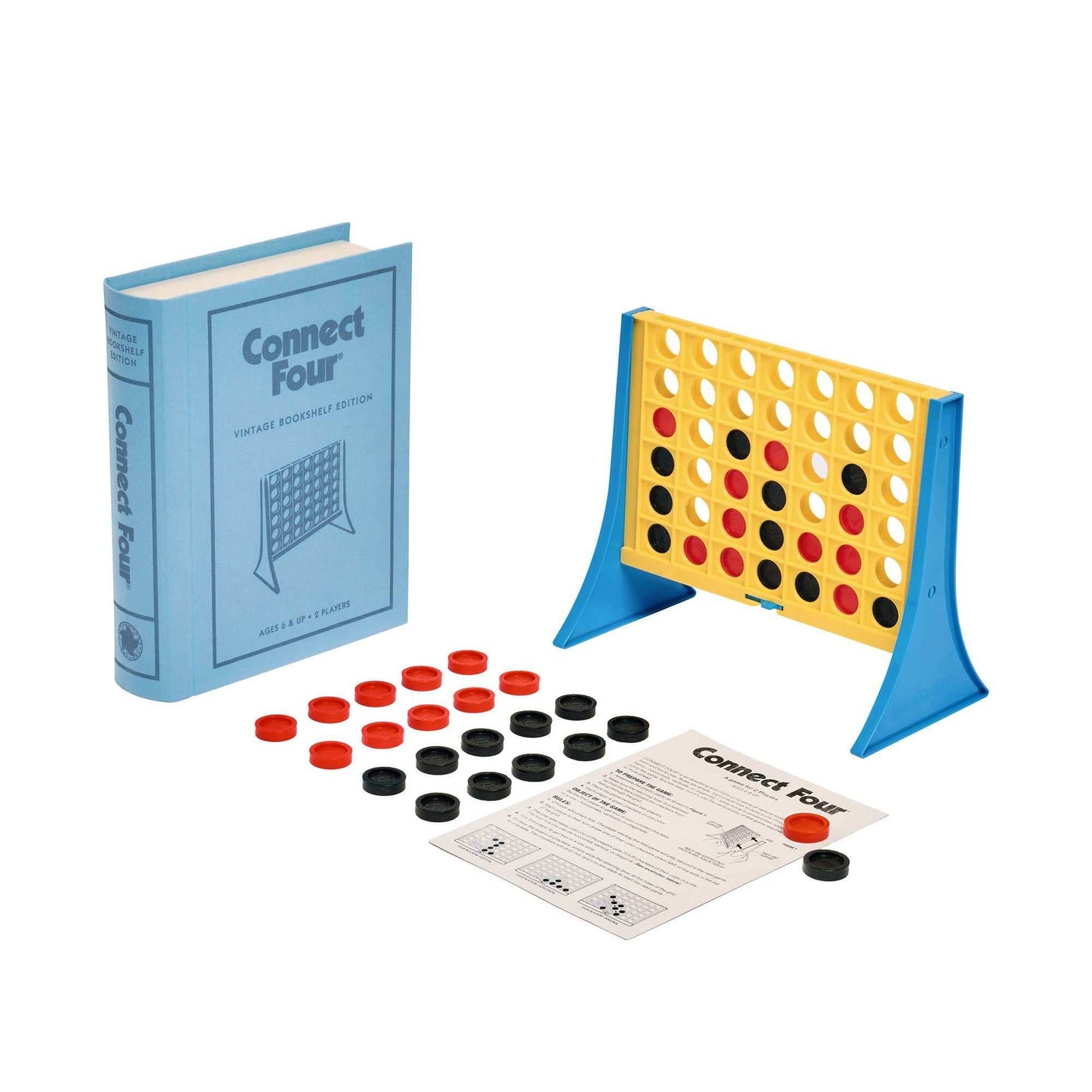 Connect 4 - Vintage Bookshelf Edition - 