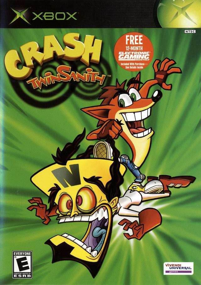 Crash Twinsanity (Xbox) - Game Manual Only