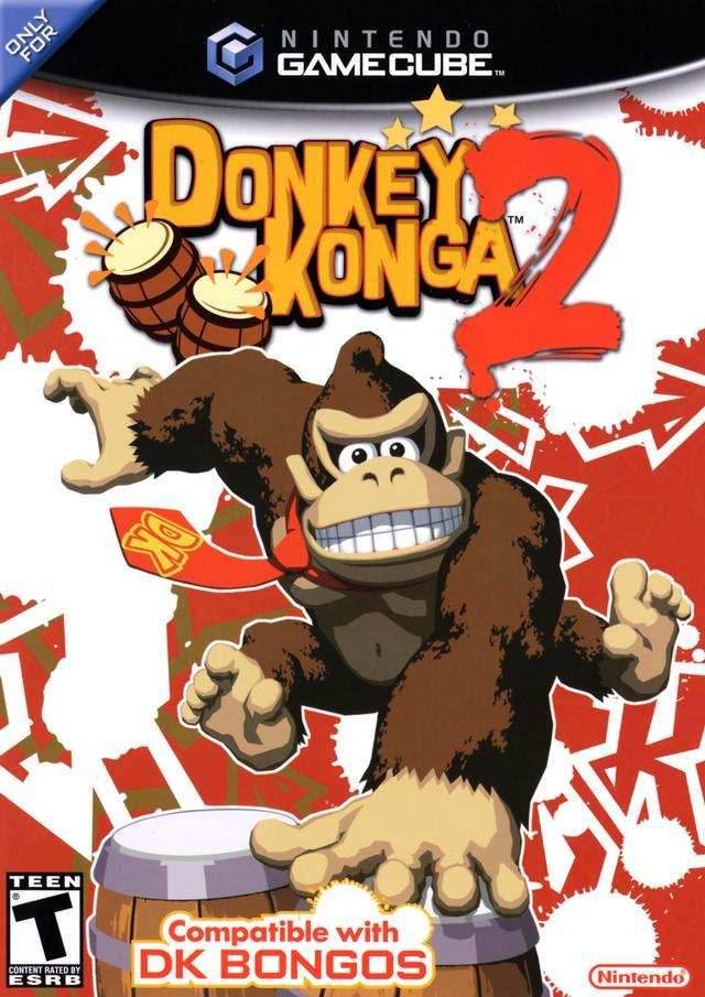 Donkey Konga 2 (Gamecube) - Game Manual Only