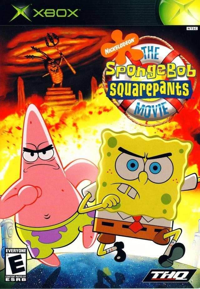 SpongeBob SquarePants The Movie (Xbox) - Game Manual Only