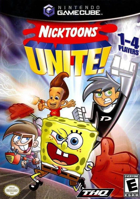 Nicktoons Unite (Gamecube) - Game Manual Only