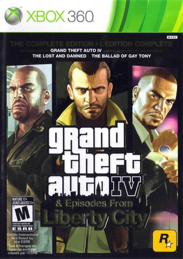 Grand Theft Auto IV: Complete Edition (Xbox 360) - Game Manual Only