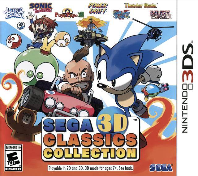 Sega 3D Classics Collection (Nintendo 3DS) - Game Manual Only