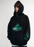 Scorpion Hoodie - Black / S