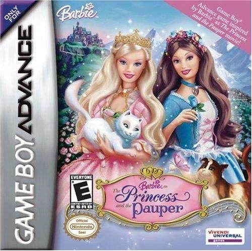 Barbie Princess and the Pauper (Gameboy Advance) - Ugly