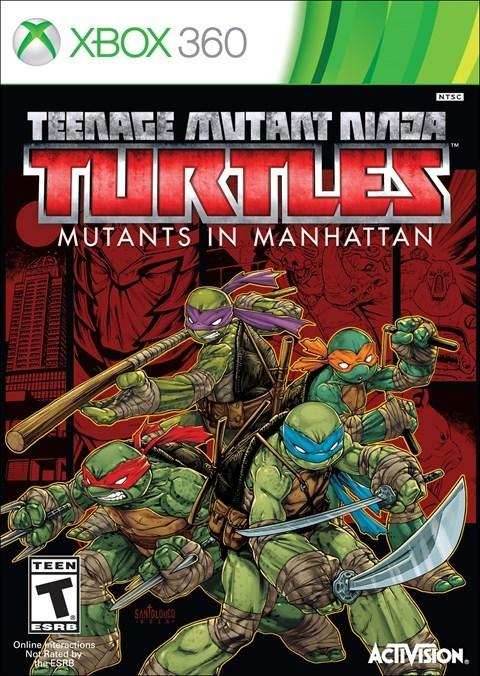 Teenage Mutant Ninja Turtles: Mutants In Manhattan (Xbox 360) - Game Manual Only