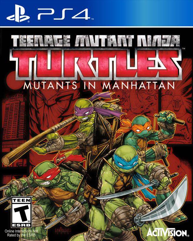 Teenage Mutant Ninja Turtles: Mutants In Manhattan (Playstation 4) - Game Manual Only