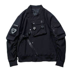 DuskJ6 Scar Slash Bomber Jacket - S