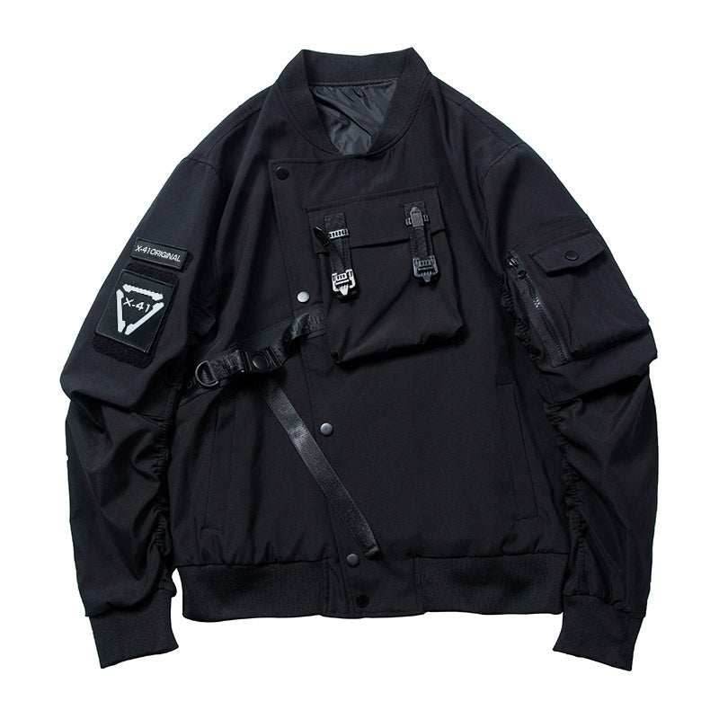 DuskJ6 Scar Slash Bomber Jacket - S