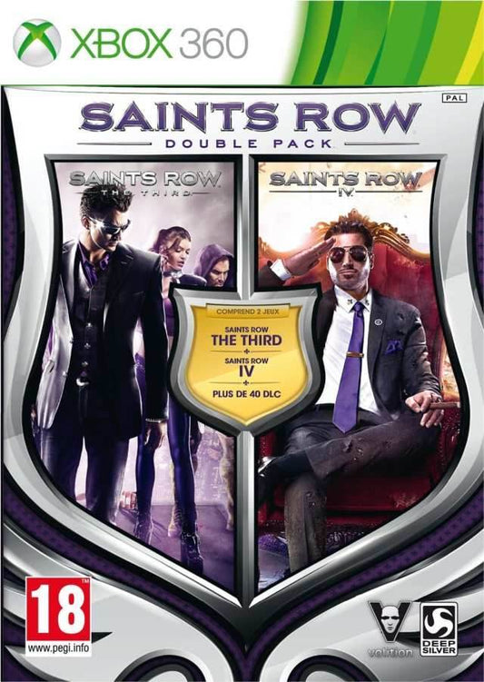 Saints Row Double Pack (Xbox 360) - Game Manual Only