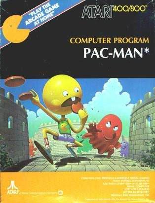 Pac-Man (Atari 400/800) - Game Manual Only