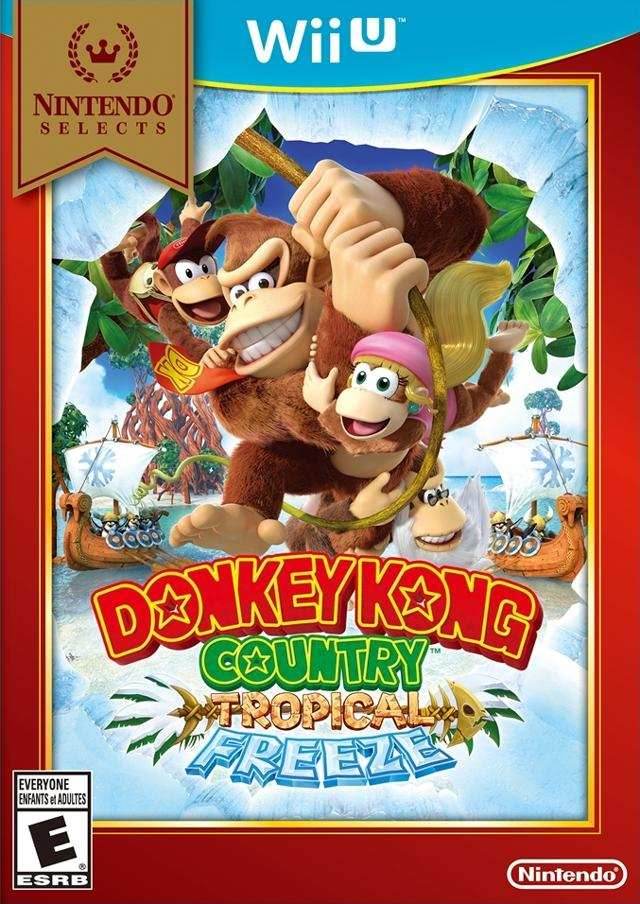 Donkey Kong Country Tropical Freeze (Nintendo Selects) (WiiU) - Game Manual Only