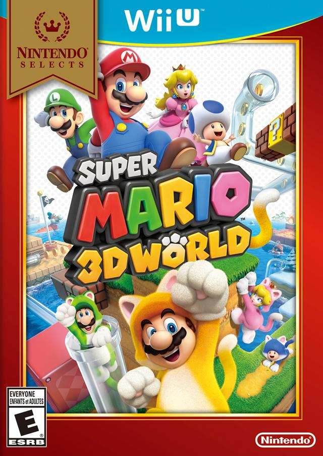 Super Mario 3D World (Nintendo Selects) (WiiU) - Game Manual Only