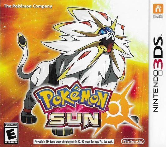 Pokemon Sun (Nintendo 3DS) - Game Manual Only