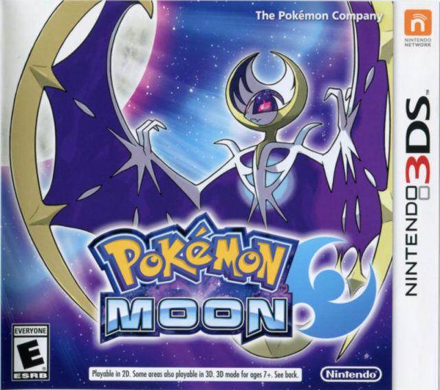 Pokemon Moon (Nintendo 3DS) - Game Manual Only