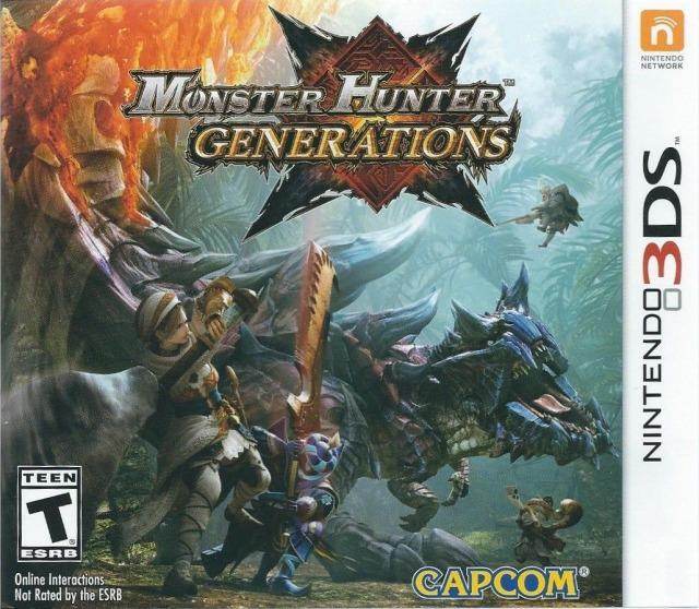 Monster Hunter Generations (Nintendo 3DS) - Game Manual Only