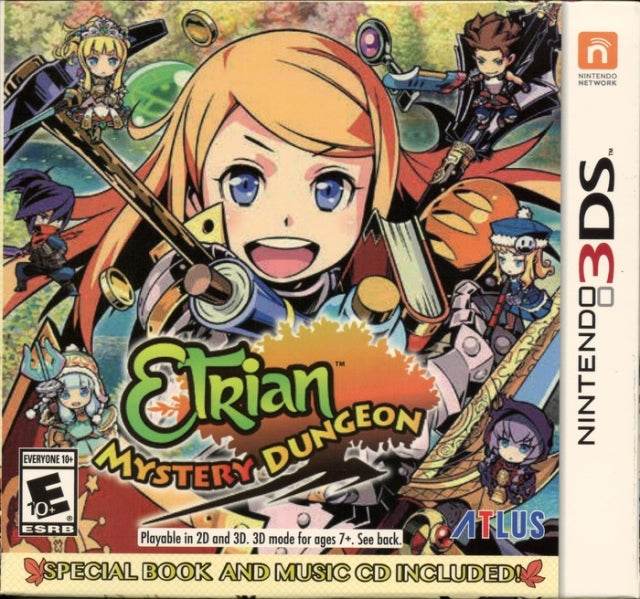 Etrian Mystery Dungeon (Nintendo 3DS) - Game Only