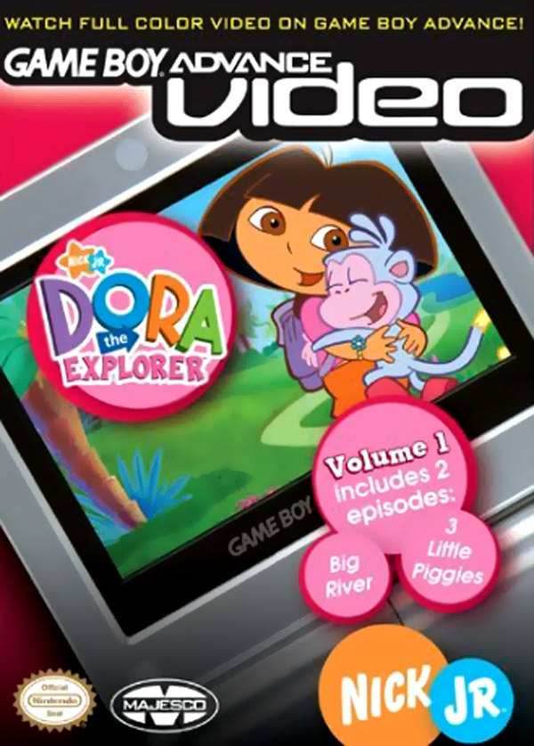 Game Boy Advance Video: Dora The Explorer - Volume 1 (Gameboy Advance) - Game Manual Only
