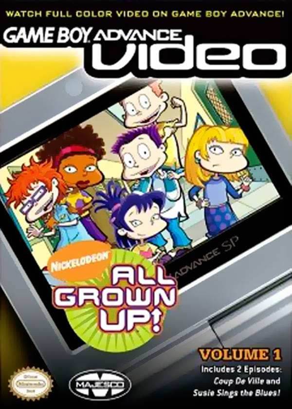 Game Boy Advance Video: All Grown Up! Volume 1 (Gameboy Advance) - Game Manual Only