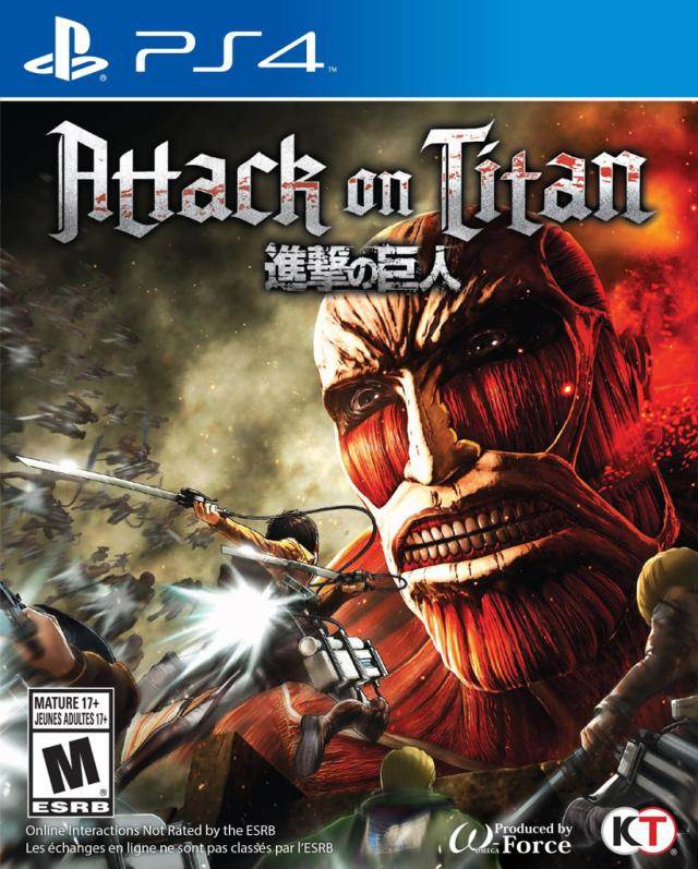 Attack on Titan (Playstation 4) - Game Only