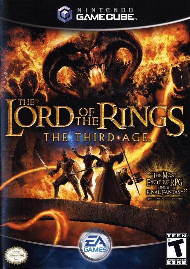 The Lord of the Rings: The Third Age (Gamecube) - Game Manual Only