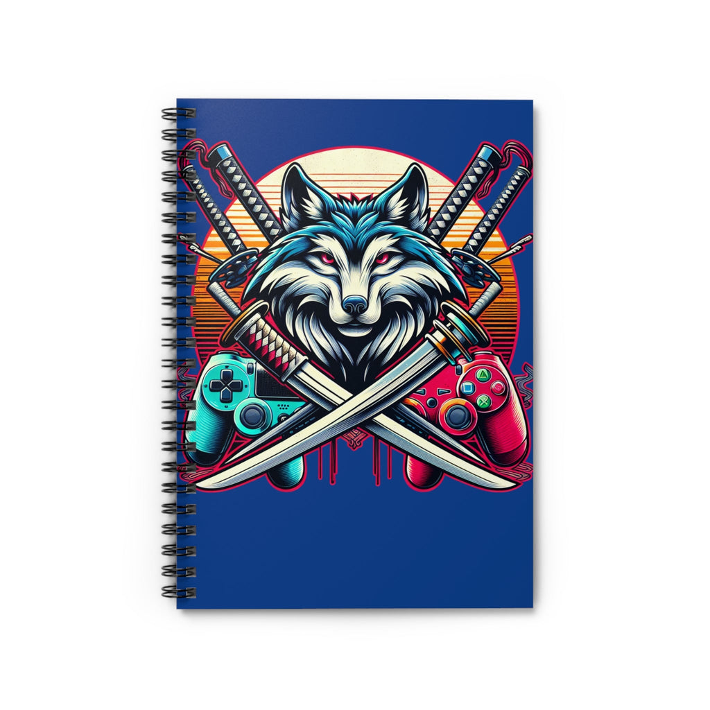 XP WOLF GAMER Spiral Notebook