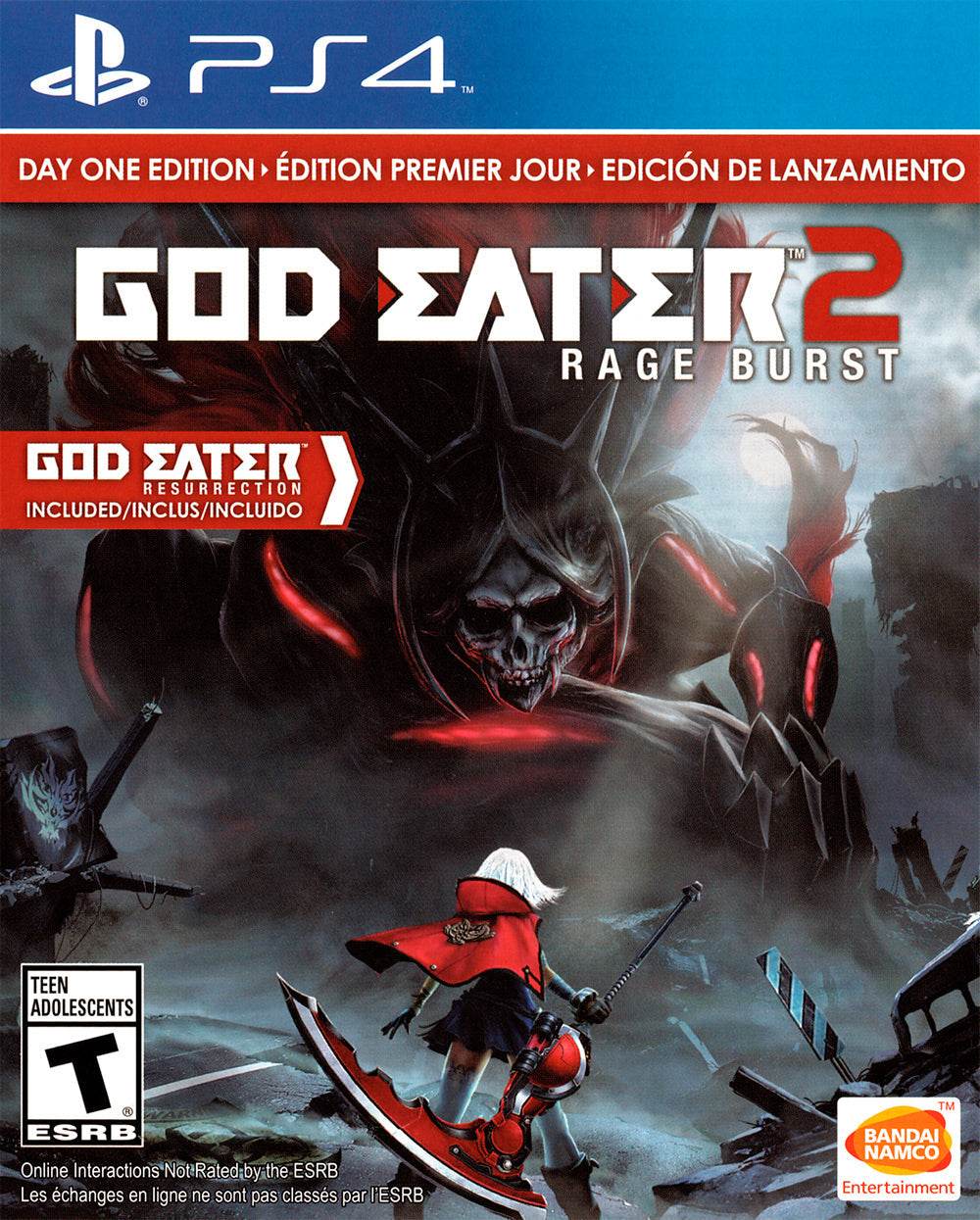 God Eater 2: Rage Burst (Playstation 4) - Game Only