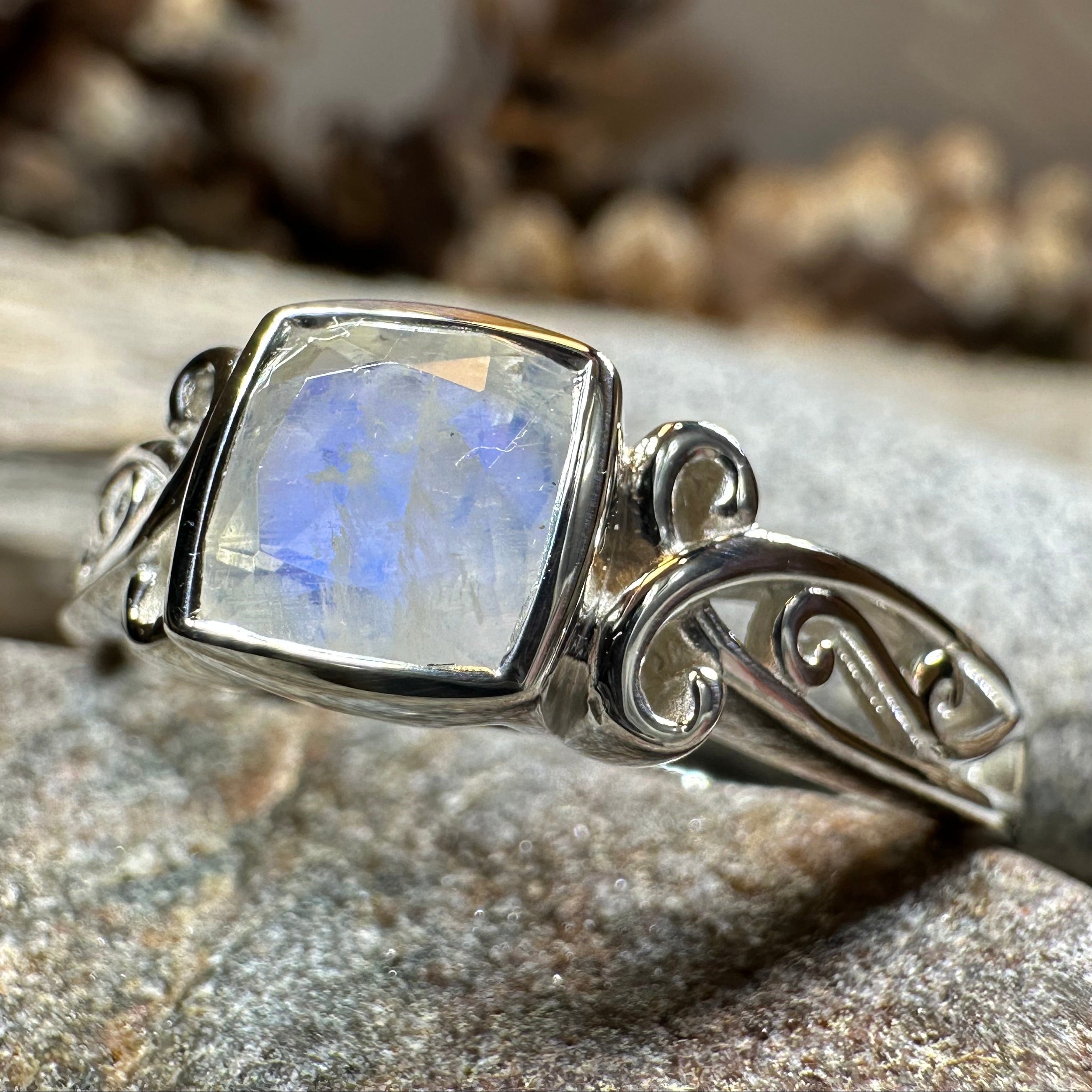 Coriena Moonstone Ring
