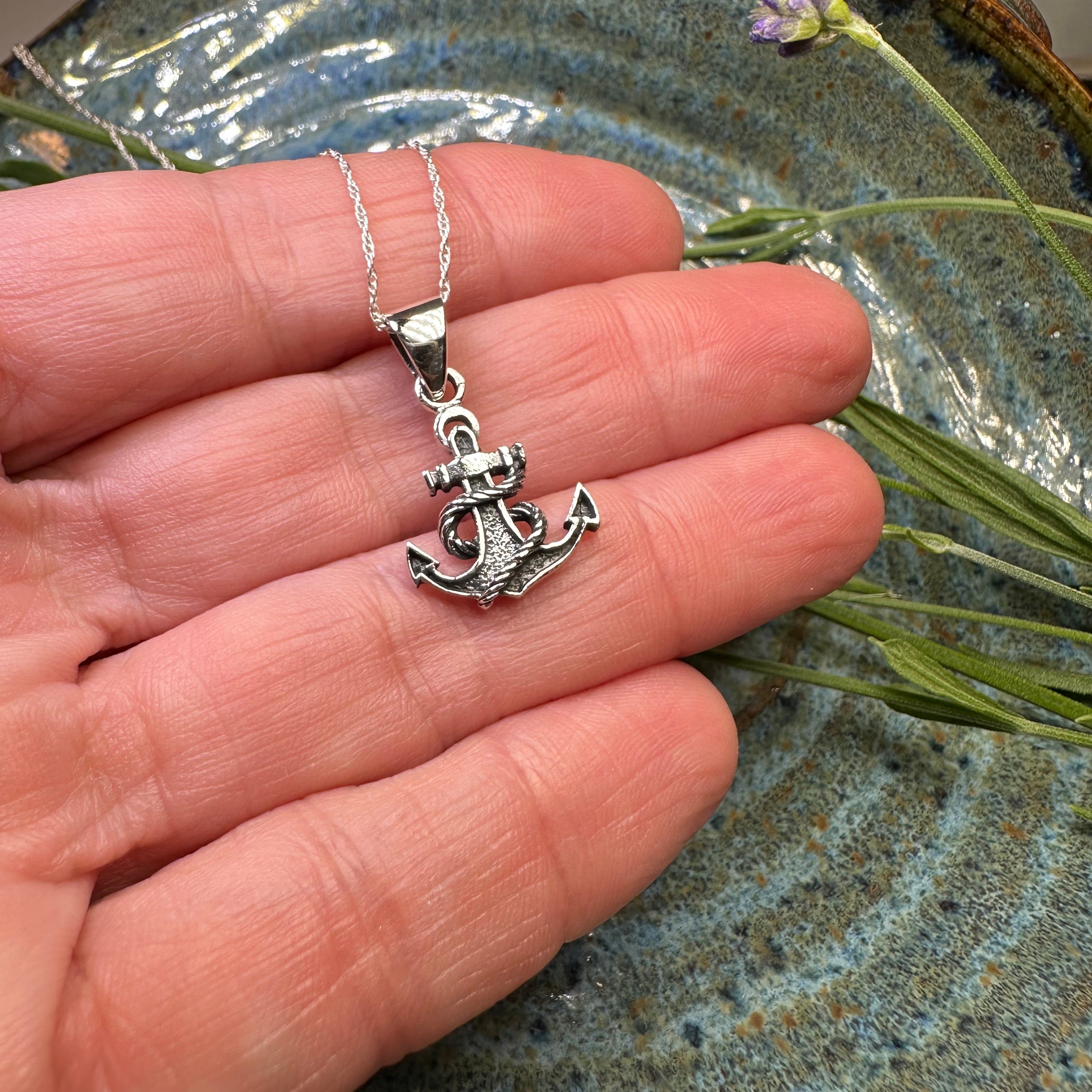 Pittenweem Anchor Necklace