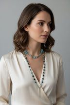 Seaside Moonglow Long Necklace