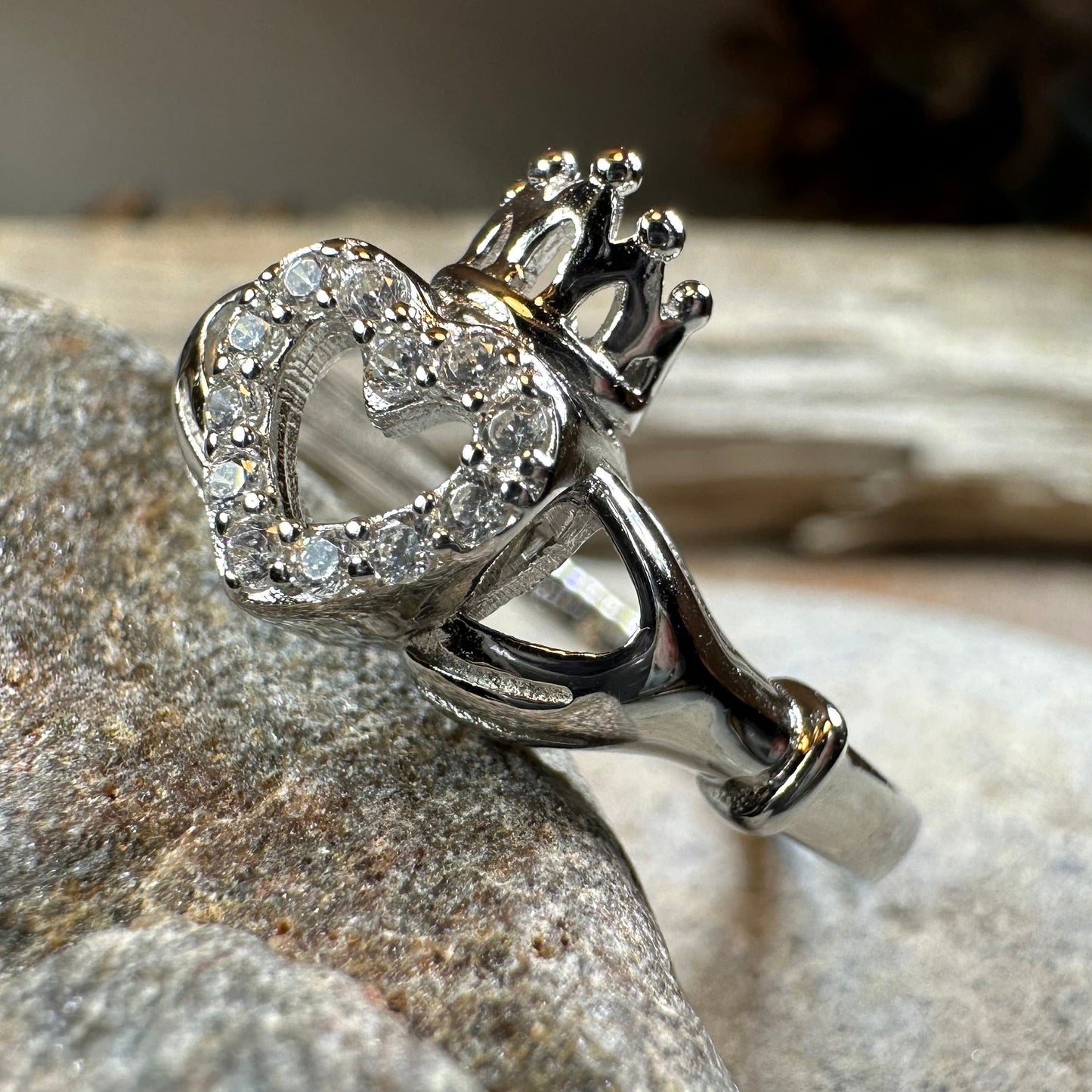 Claddagh Princess Ring