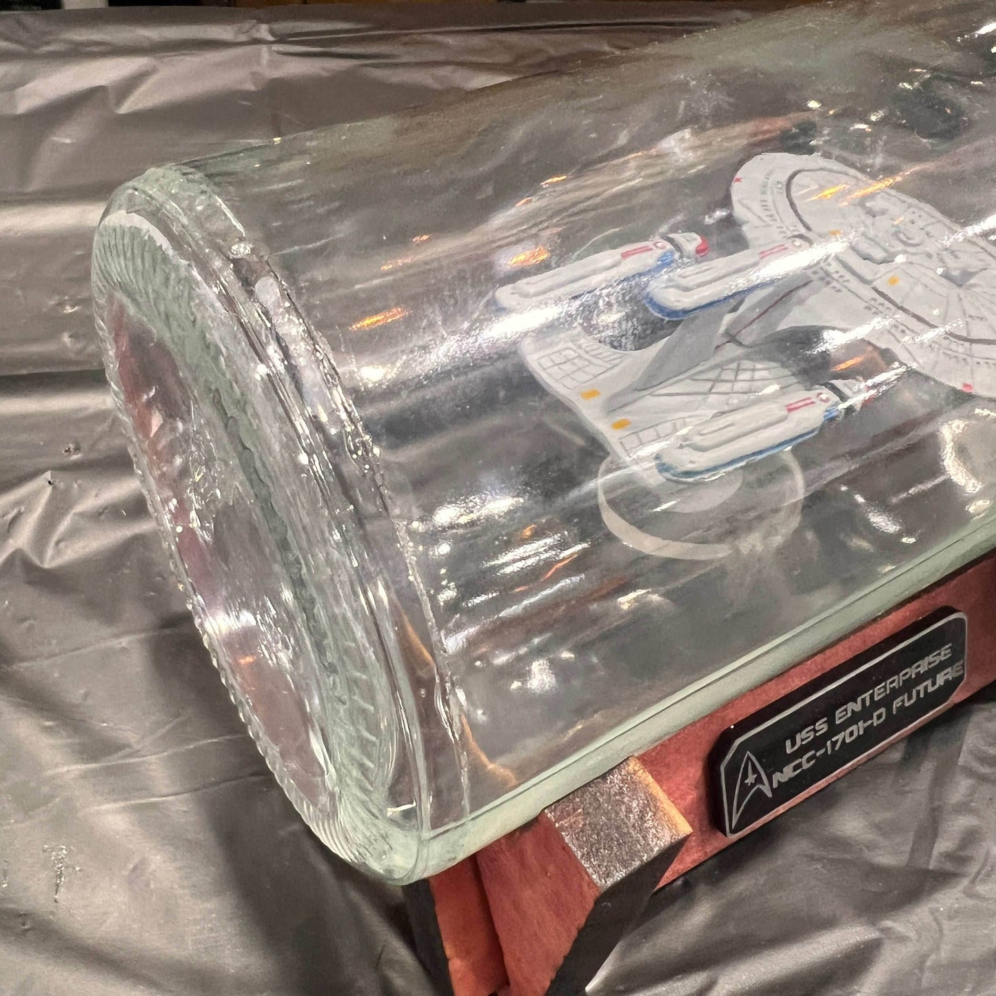 Star Trek Triple Nacelle Enterprise in a Bottle - 