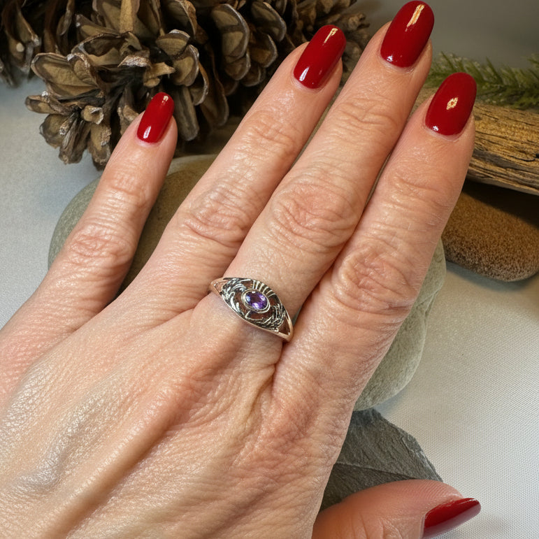 Sassenach Thistle Ring