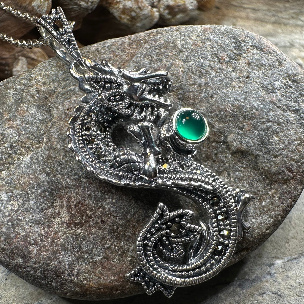Keith Jack Celtic Dragon Necklace