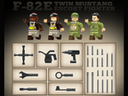WWII -  F-82E Twin Mustang - Mil-Blox