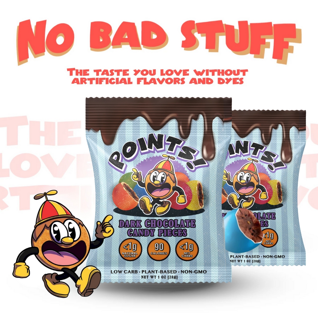 Low Glycemic Peanut + Dark Chocolate