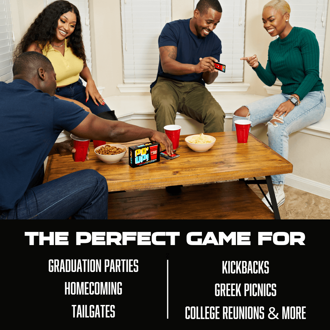 PO' UP! Card Game: College Edition - 