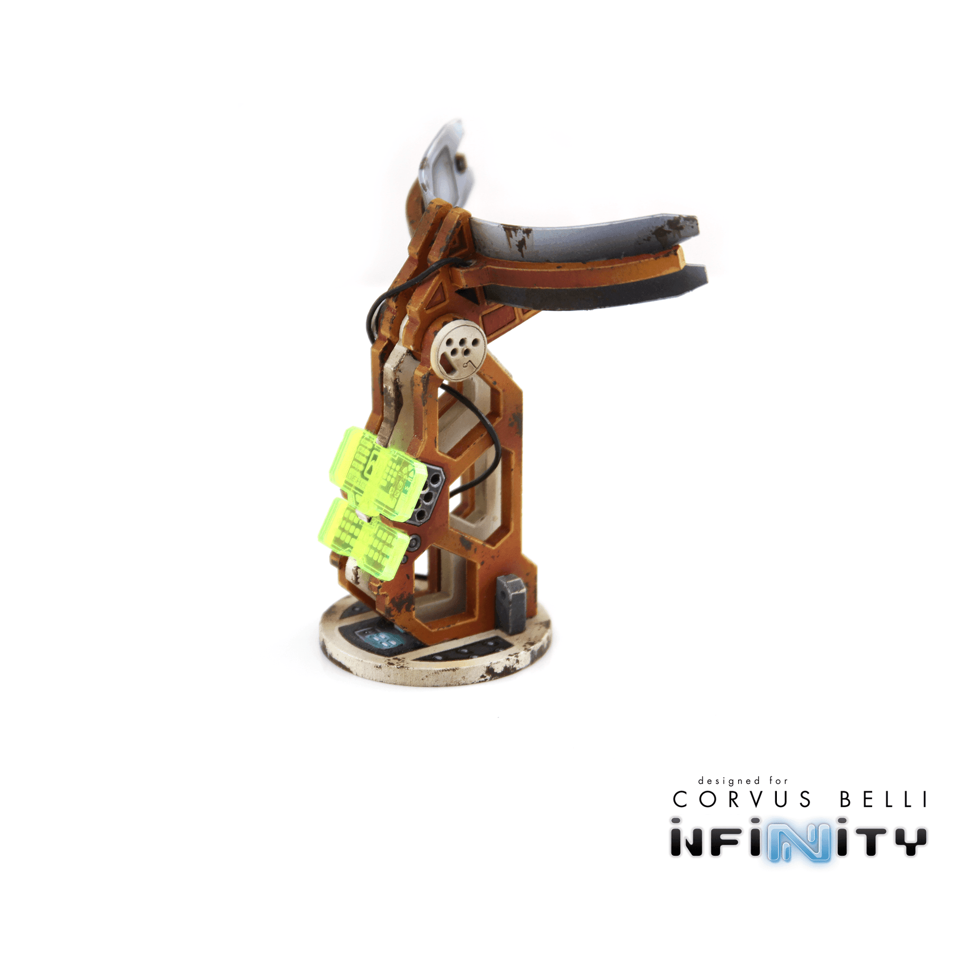 Communications Array - Fluorescent Green