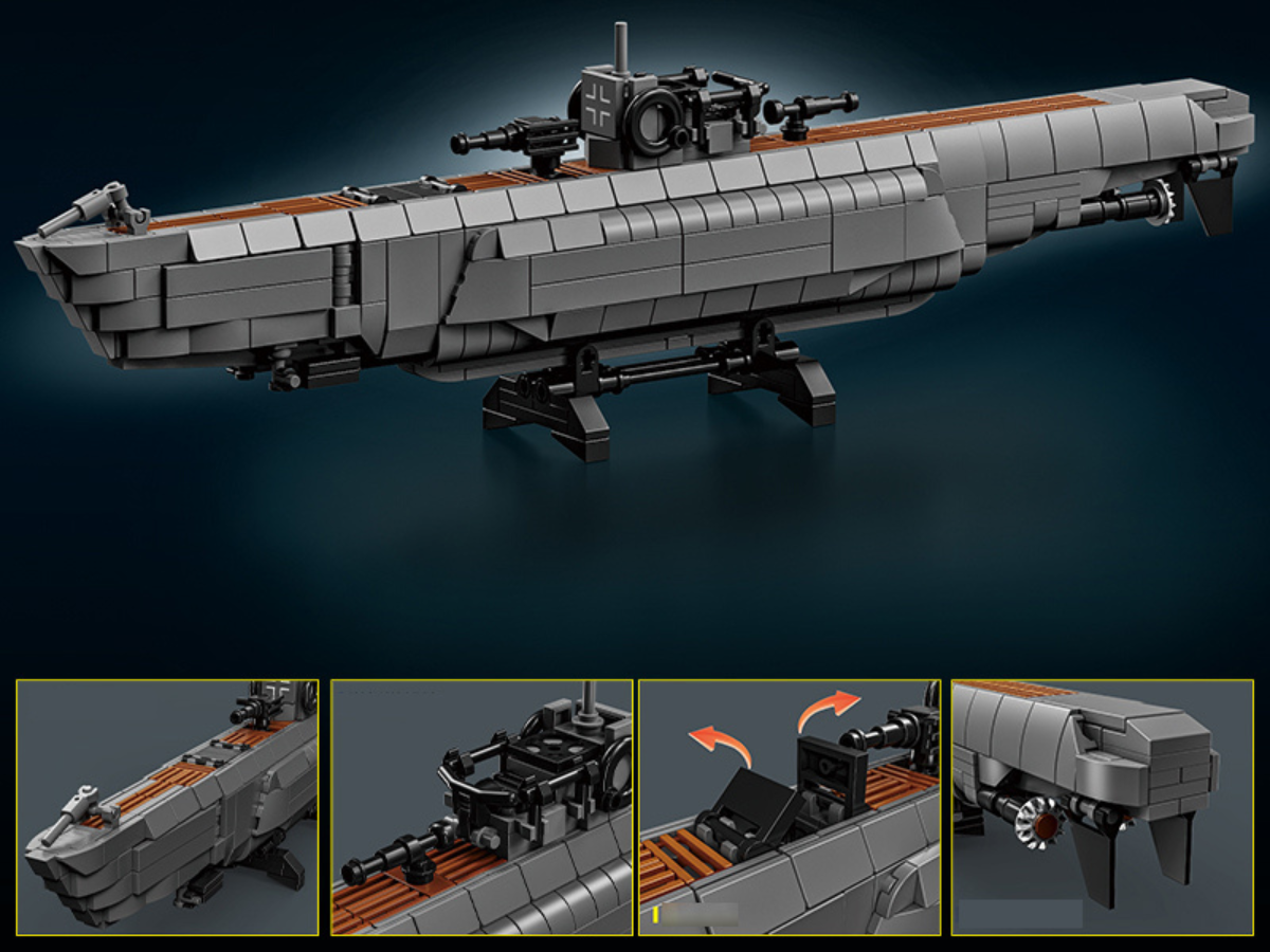 WWII - German U-Boat - Mil-Blox