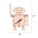 Robot Clock DIY Kit, Educational STEM Toy - 