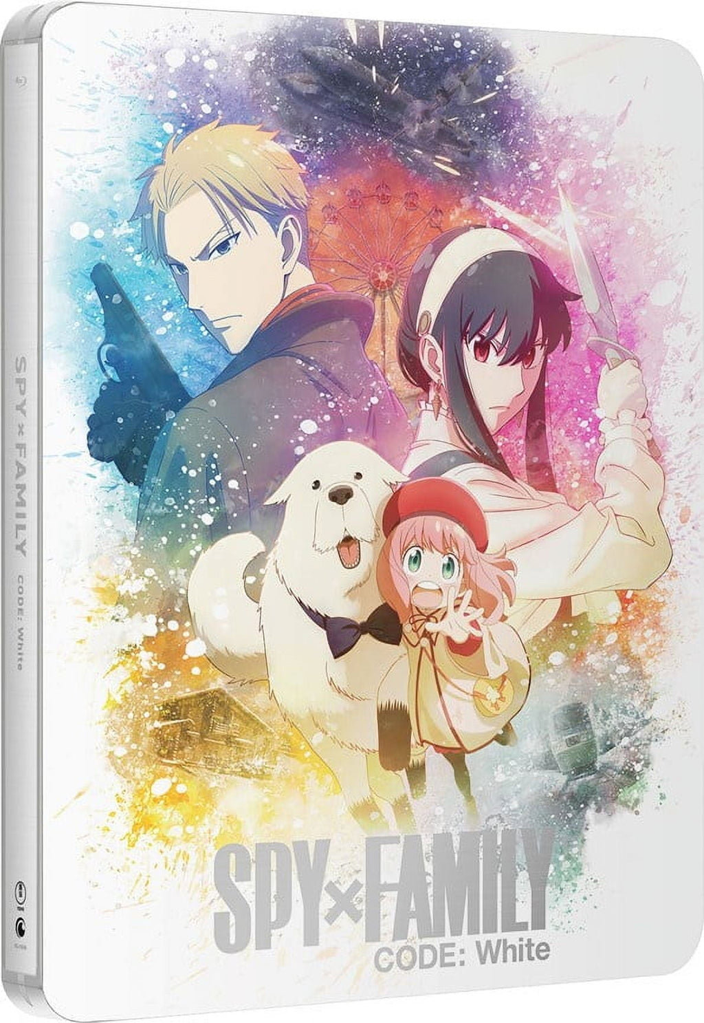 SPY x FAMILY CODE: White - Limited Edition Steelbook (Blu-ray + DVD)