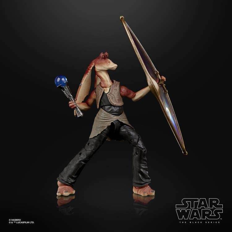 Star Wars: The Black Series - Jar Jar Binks (The Phantom Menace) 6-Inch Deluxe Action Figure - 