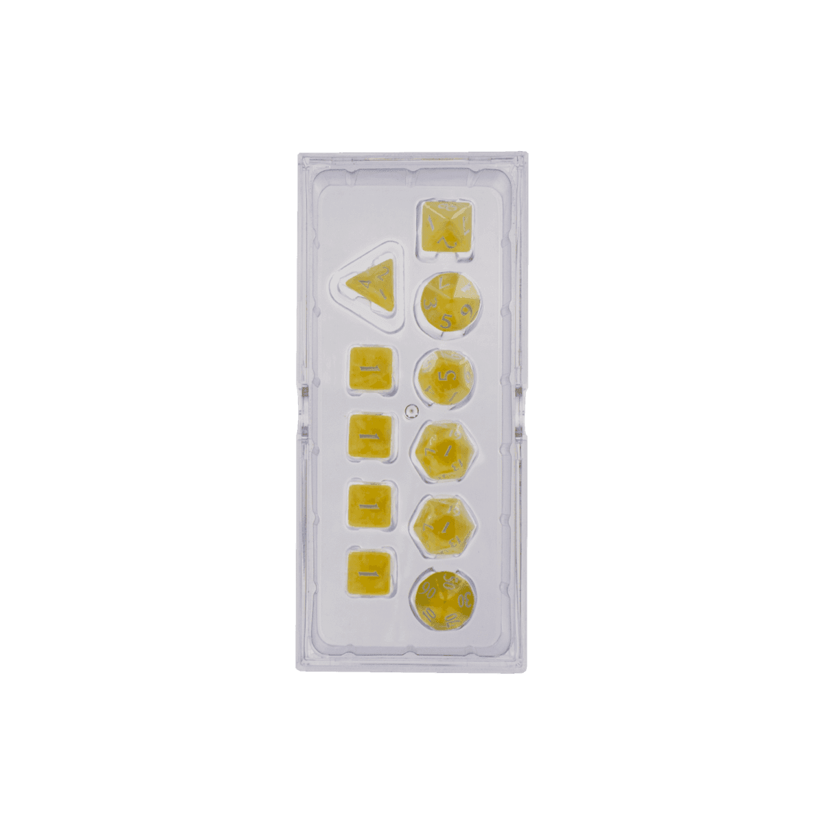 Ultra PRO: 11-Dice Set - Eclipse (Lemon Yellow) - 