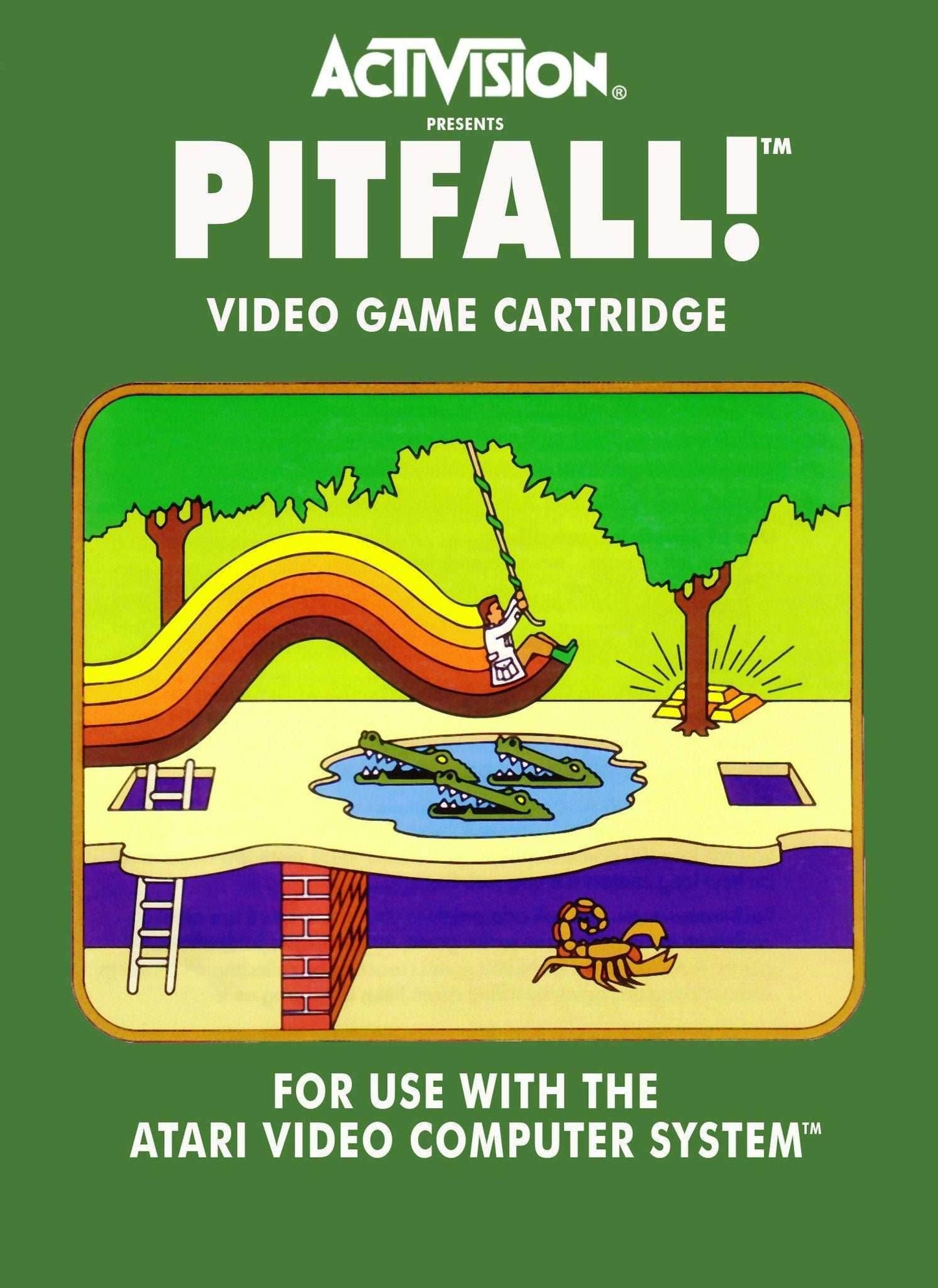Pitfall! (Atari 2600) - Game Manual Only