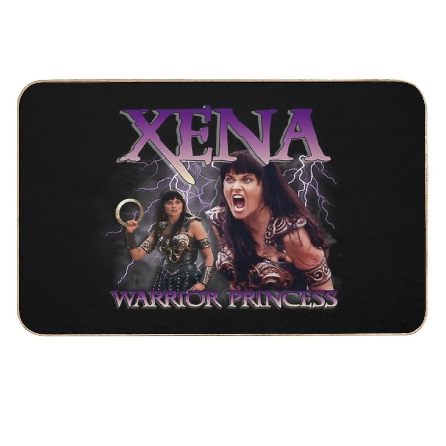 Xena Warrior Princess  Slip-Resistant Bath Mat
